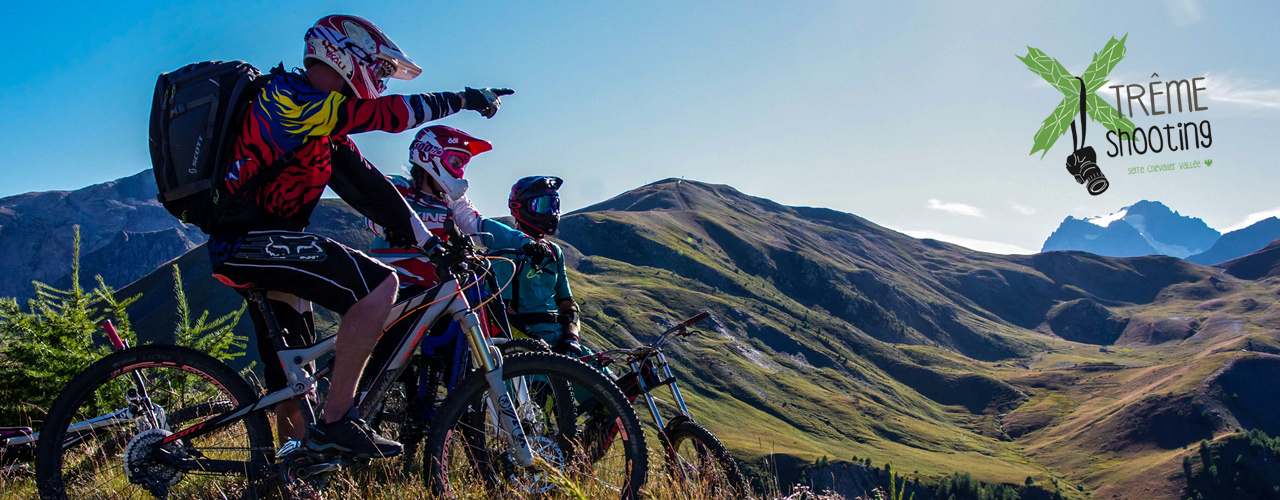 VTT à Serre Chevalier © Xtreme Shooting